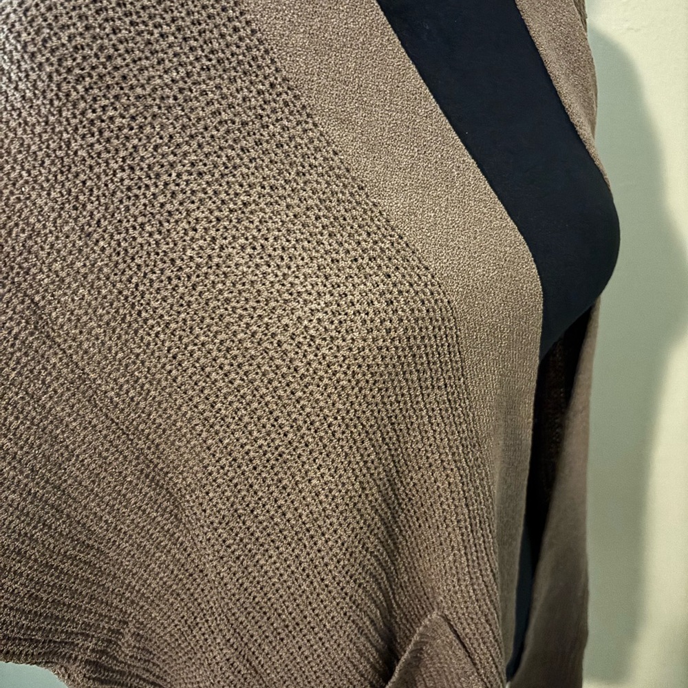 Miracle Brown Open-Front Knit Cardigan - Picture 9 of 10